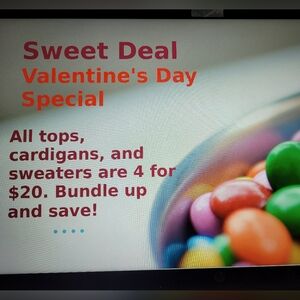 Valentine's Day Sale!!